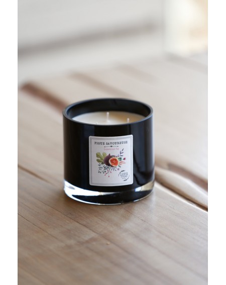 3 wick "Luscious fig" scented candle