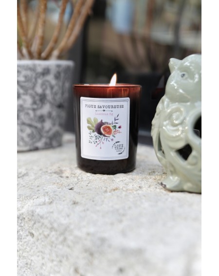 "Luscious fig" candle