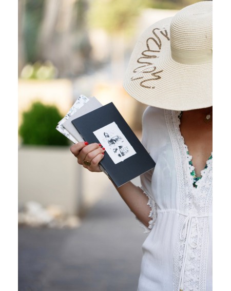 Black and white Gypsy notebook