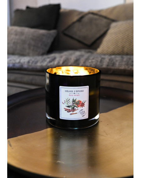 3 wick "Spicy Delight" scented candle