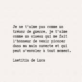 Je t'aime comme... 🤍✨️

Extrait du roman "L'Amour et autres mensonges" de Laetitia de Luca (@laetitialabrunedeluca) paru chez @robert_laffont et @editions_pocket.

#lamour #lamouretautresmensonges #laetitiadeluca #romandamour #firstnovel