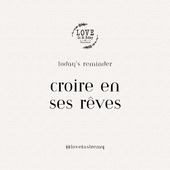 Lundi matin et notre "today's reminder"... 🙌💫✨💭 Croire en ses rêves... parce que rien n'est impossible ! 

Monday morning and our "today's reminder"... 🙌💫✨💭 Believe in your dreams... because nothing is impossible!
-
-
-
#dreambig #bonheur #croireensesreves #believeinyourdreams #quoteoftheday #todaysreminder #frenchscents #citations #mots #phrases #vivre #positivewords #loveinstremy #frenchwords #frenchlove #poésie #happyness #positivemind #viserlalune #nothingisimpossible